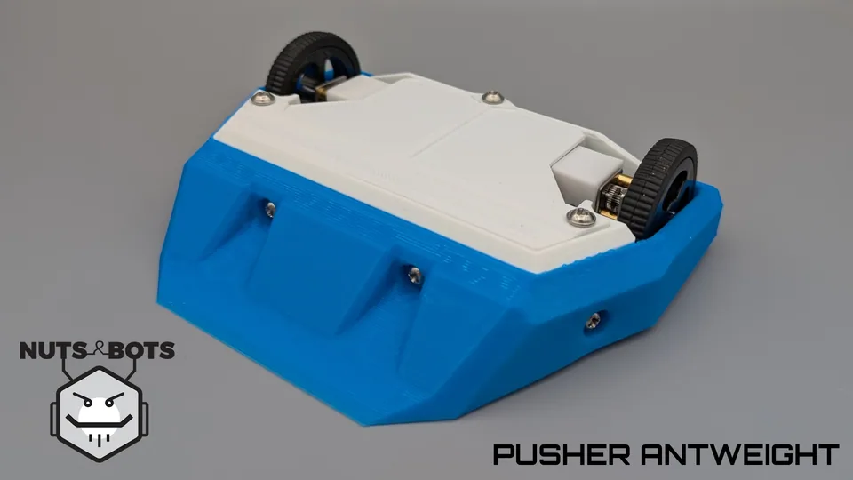 Nuts And Bots Pusher Antweight (fertig gebaut)